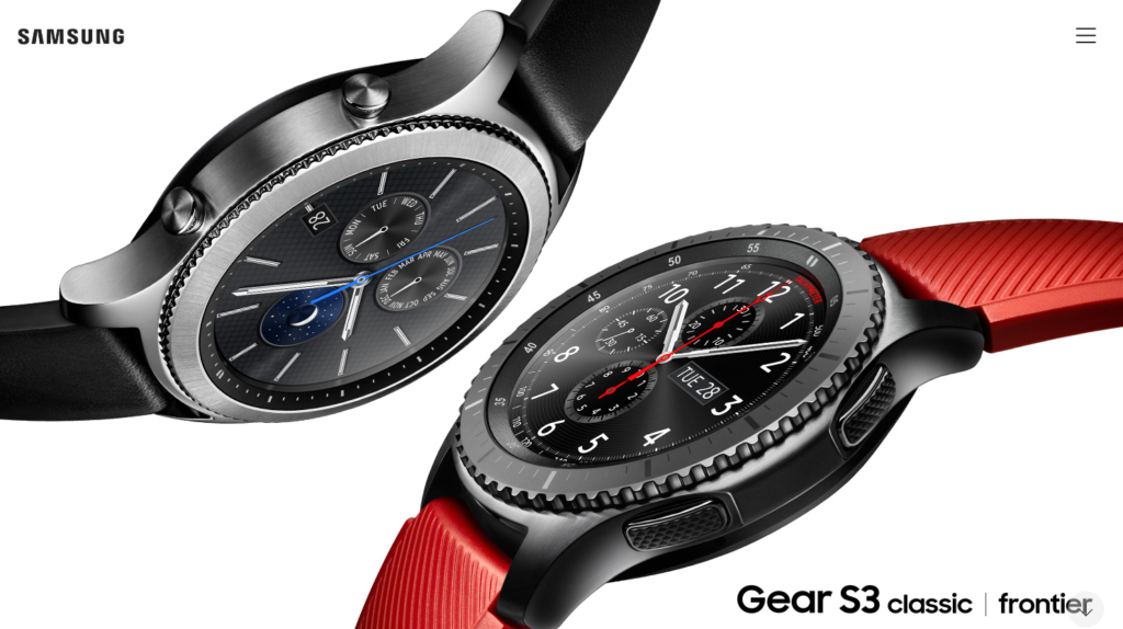 Galaxy Gear S3 frontier　スマートウォッチ腕時計(デジタル)